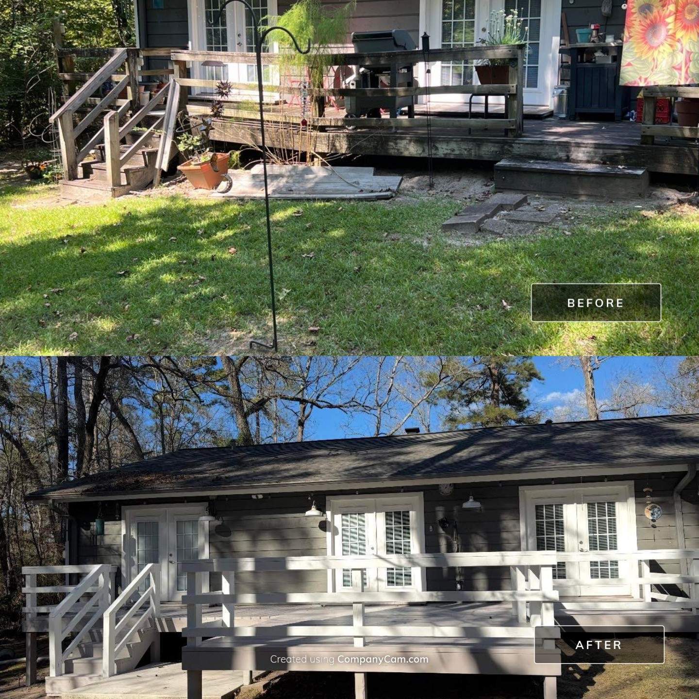 NOT ONLY SAFER & FRESH BUT A CONCRETE PAD FOR A FUTURE HOT TUB!